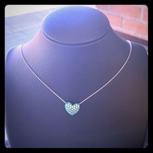 New Heart Shaped Pendant 14k Gold 0.60ct Diamonds